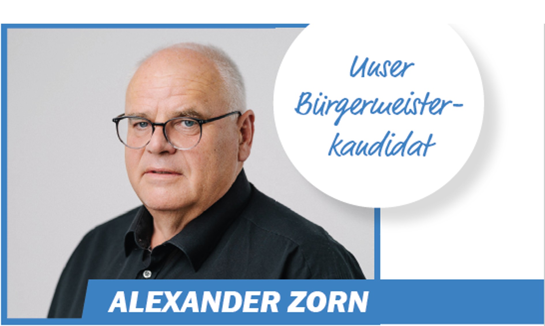 UWG Simmerath Bürgermeisterkandidat Alexander Zorn Alexander Zorn Bürgermeisterkandidat Simmerath UWG Simmerath